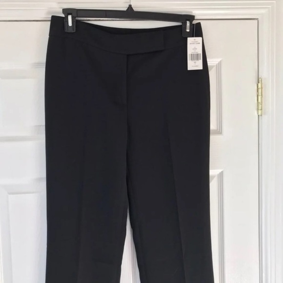 Tahari Pants & Jumpsuits | Tahari Black Straight Leg Trouser Dress Pants Sz 8 | Poshmark
